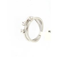 Anello Lorenza Gioielli Donna in Oro bianco Zirconia 841530 - 841530